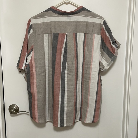 NWT Earth Tones Top by Tahari size 1X - Picture 5 of 12